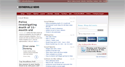 Desktop Screenshot of esthervilledailynews.com